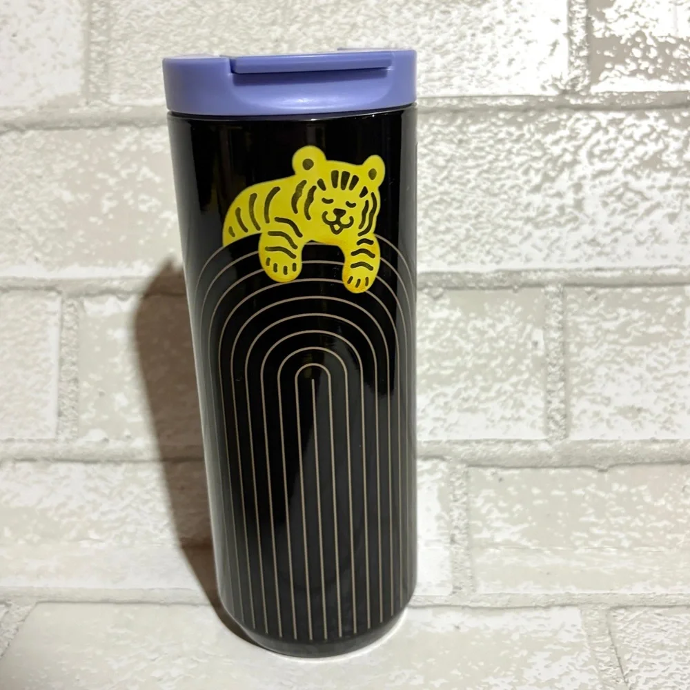 Starbucks 2022 Lunar New Year Year of the Tiger Insulated Tumbler NEW 12 OZ